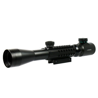 3-9X40EG Optical Rifle Scope – Red/Green Illuminated Reticle - AH Tactical 