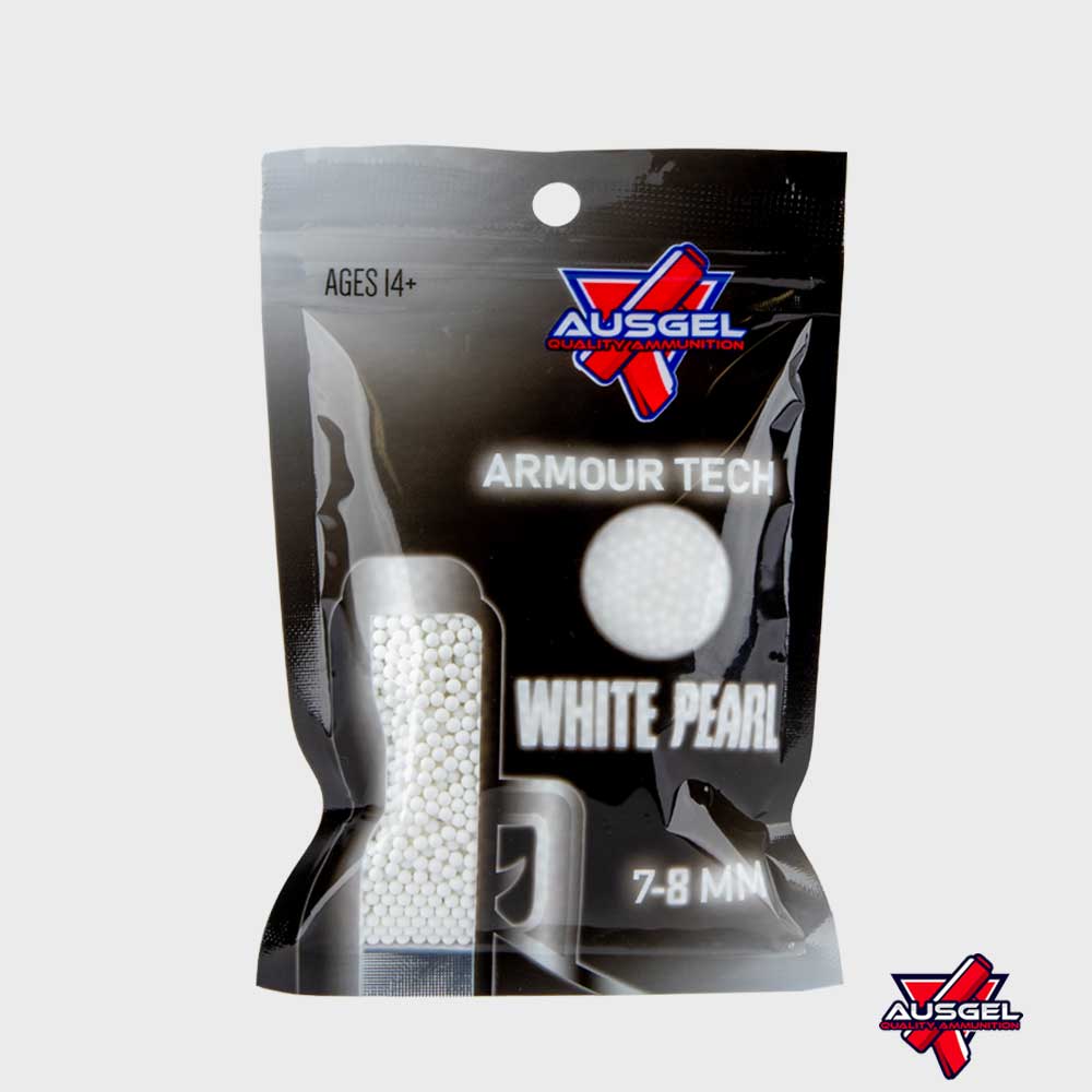 White Pearls Gels 7-8mm - AH Tactical 