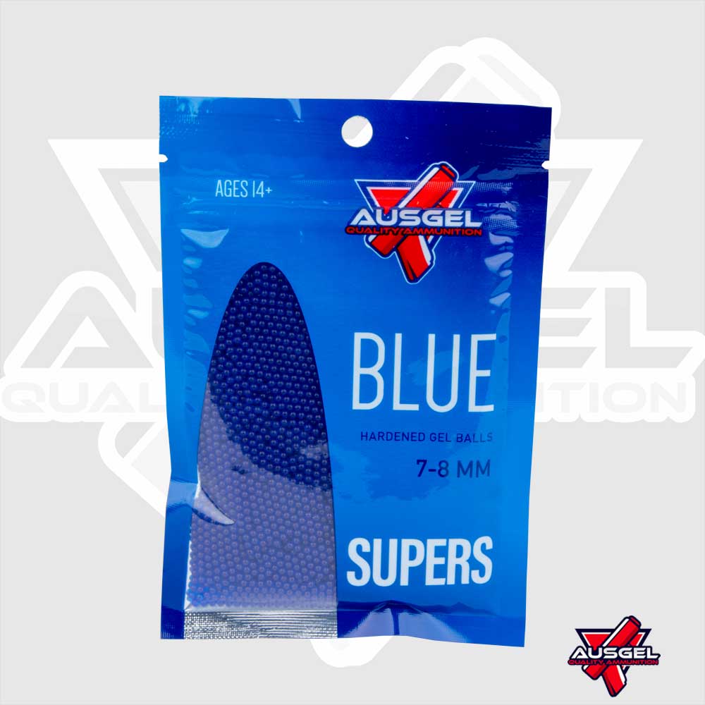 AUSGEL SUPER GEL BALLS - BLUE - AH Tactical 