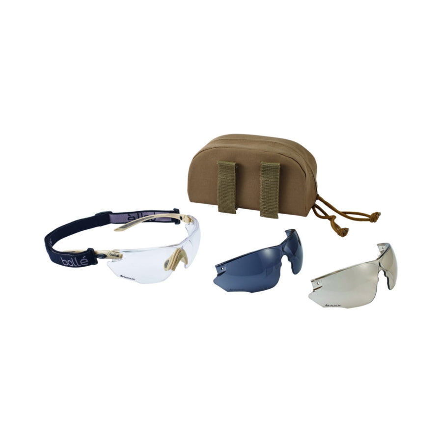 Bolle Safety Combat Kit Protective Eyewear - AH Tactical 