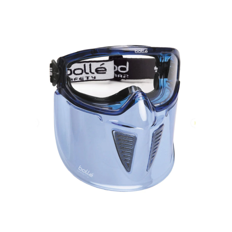 Bolle Blast Safety Goggles with Foam & Mouth Guard - AH Tactical 